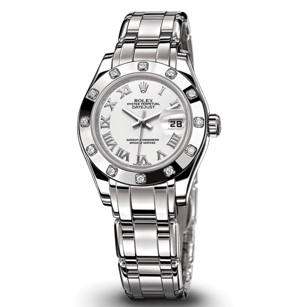 Lady-Datejust Pearlmaster 80319 Ladies Automatic mechanical watches (Rolex)